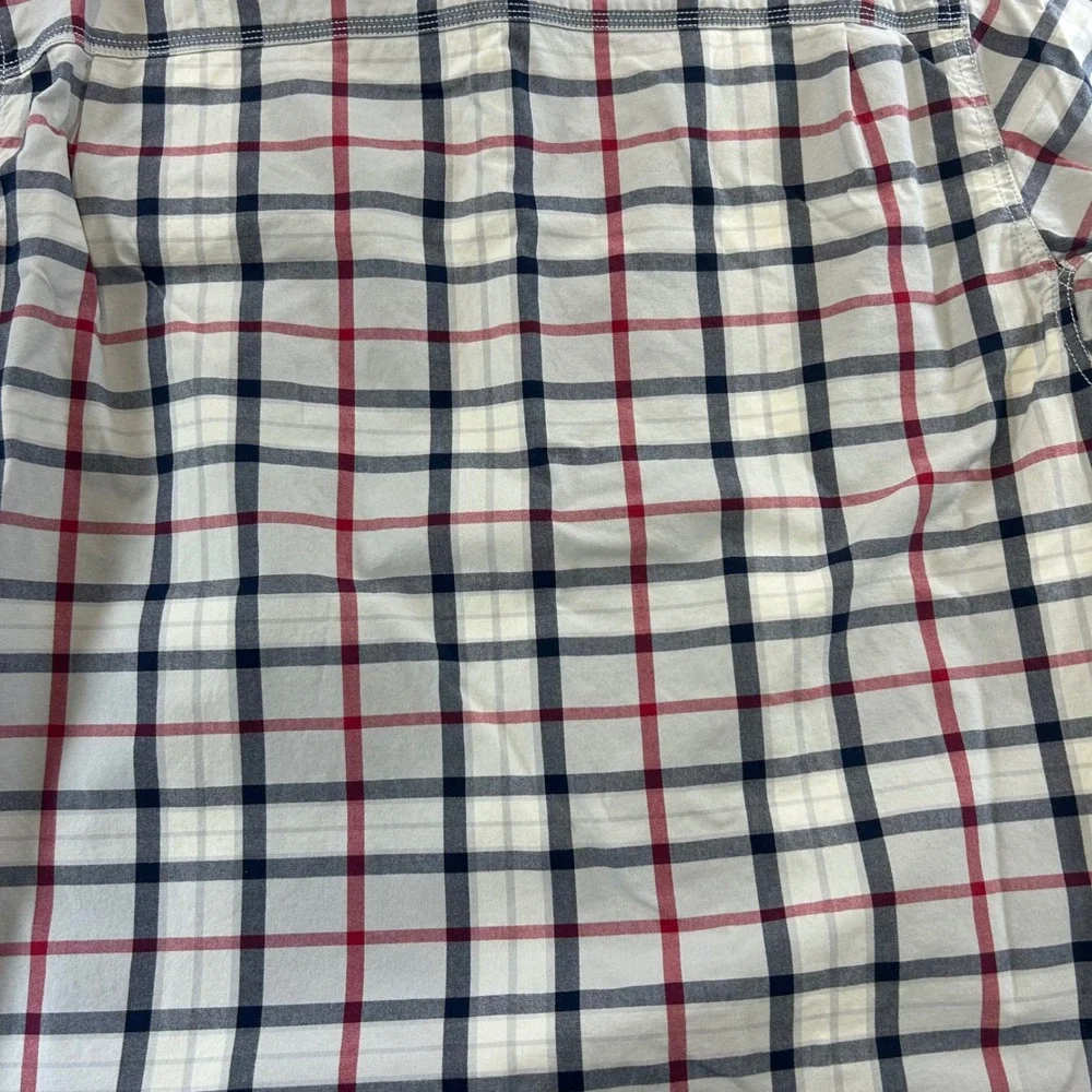 The North Face Gorpcore Plaid Button Down Shirt XL Outdoor Utility Rugged Grey